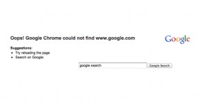Google cant find Google